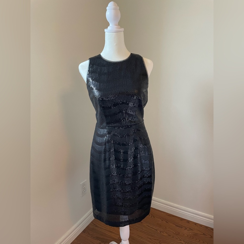 Sequin black BCBG dress